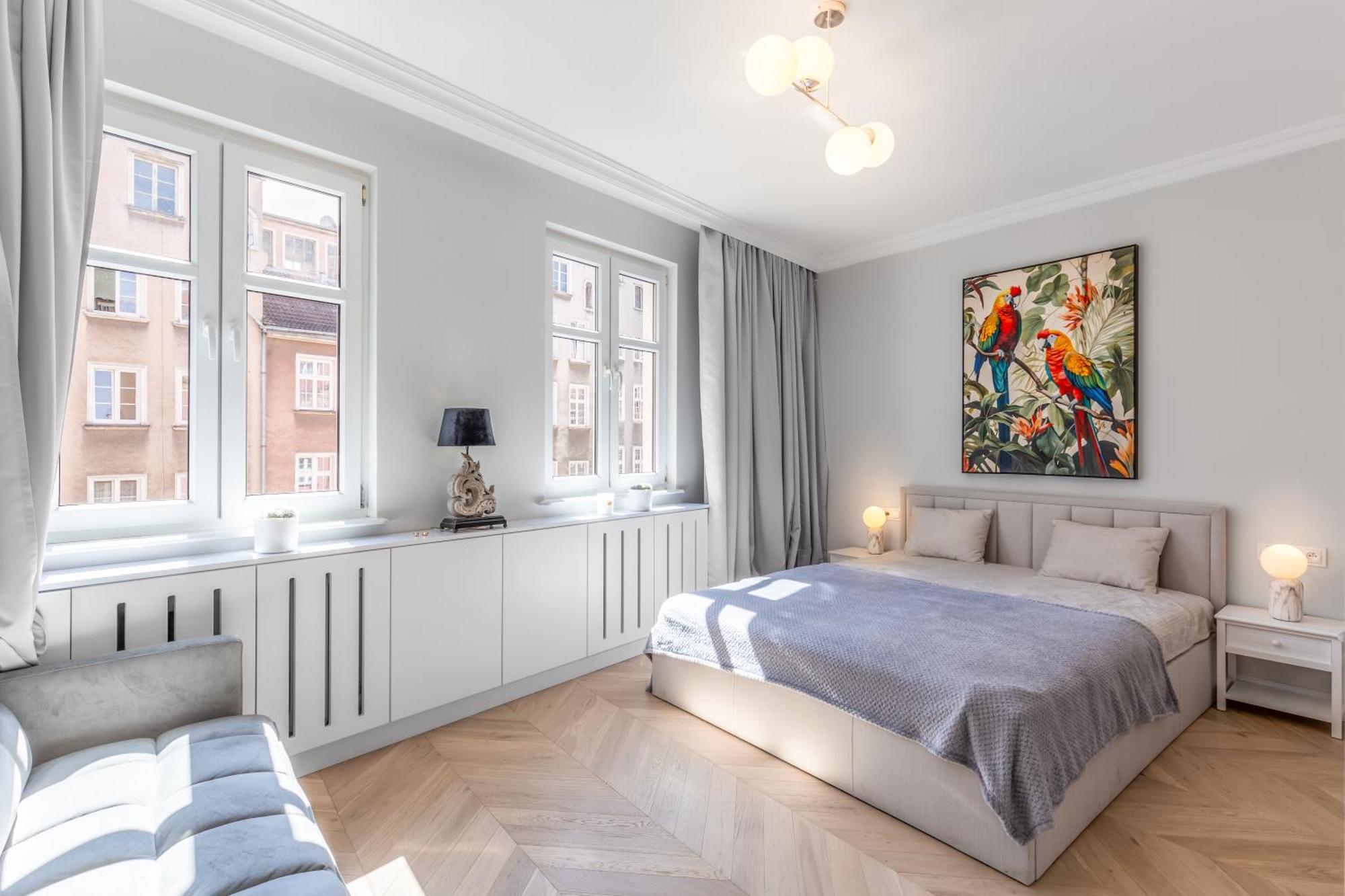 Stylowy Apartament W Sercu Starowki Z Widokiem Na Motlawe Gdańsk Buitenkant foto